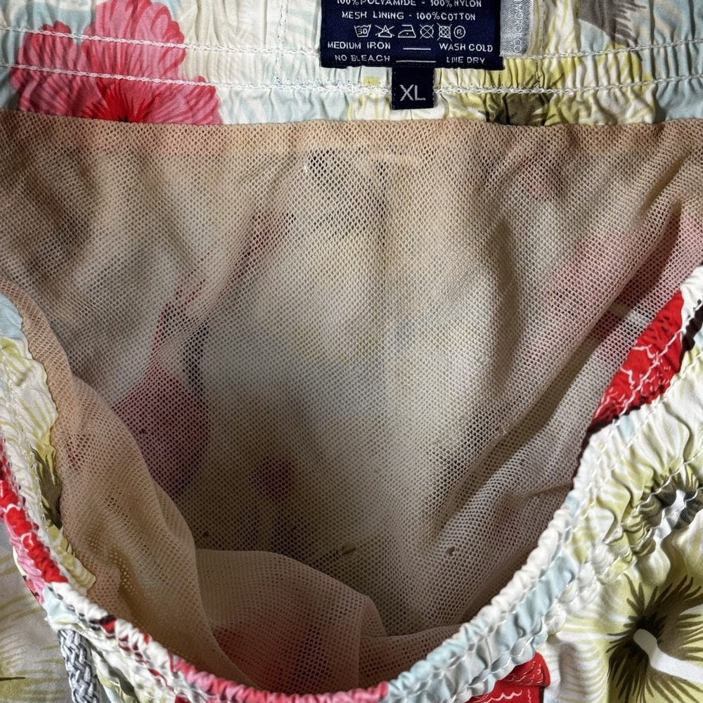 Vilebrequin Shorts Mens XL Multicolor Hawaiian Floral Toucan Bird Swim Trunks - Picture 9 of 12